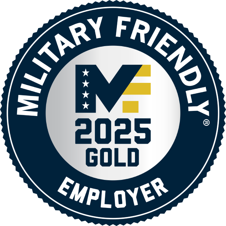 Military Friendly seal 2025
